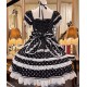 Mademoiselle Pearl Bow Rabbit Tops Blouses Aprons Skirts JSKs and Ops(Reservation/Full Payment Without Shipping)